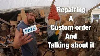 Repairing a custom order and talking about it . Part 2