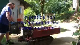 faccio un lavoretto per l'esterno della cascina..