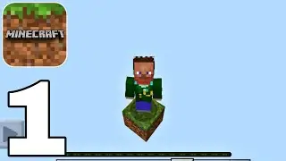 Minecraft Skyblock One Block | Tutorial | GamePlay Walkthrough Part 1 ( iOS, Android )
