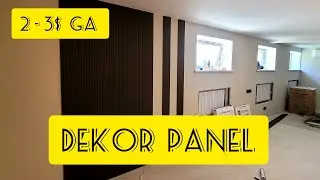 DEKORATIV PANEL #DEKOR #DEKORATION #PANEL #TVZONE #HOME DESIGN #KVARTIRA #HOVLI #UY