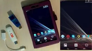 Интернет на Android планшете или смартфоне с помощью 3G модема или USB lan сетевой карты