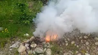 Дим страйкбол.  Свого виготовлення.