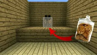 КАК СДЕЛАТЬ БАНКУ С ПЕЧЕНЬЕМ В MINECRAFT PE 1.2