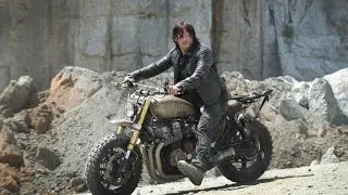 GTA 5 ONLINE NEW DLC BIKE FCR 1000\the walking dead daryl dixon motorcycle