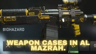 WARZONE Weapon Cases in Al Mazrah RPK BIOHAZARD