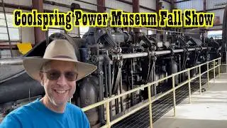 Coolspring Power Museum Fall Show 👍 Lots of running Stationary engines - Coolspring, Pennsylvania