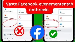 Hoe het tabblad Gebeurtenissen op Facebook 2024 te repareren
