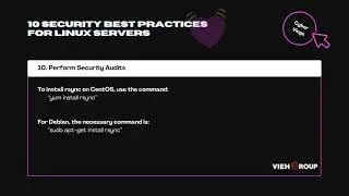 Perform security audits | Hardening Linux Server