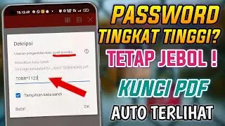 CARA BUKA PDF YANG TERKUNCI - Unlock PDF Gratis Tanpa Uang
