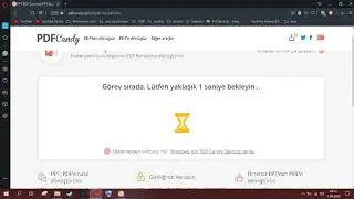PowerPoint Dosyasını PDF'ye Çevirme (Programsız)