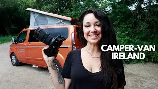 Solo female photographer travels Northern Ireland in a CAMPER-VAN