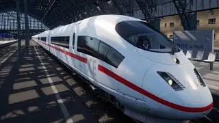 test driving the Br406 ice3m (aka the bullet/fast train)!! train sim world 2