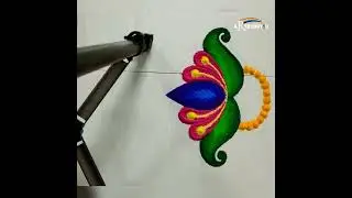 Diwali Rangoli #rangoliart #diwalirangoli #rangolidesign #diwali  #lightfestival #festivalrangoli