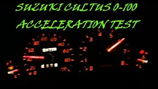 CULTUS 0 to 100 | CULTUS ACCELERATION  |SUZUKI SWIFT 0-100| swift top speed