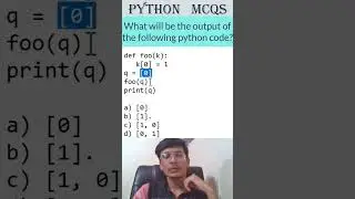 Python Multiple Choice Questions Explained | Fast Python Tips #infytqmcq #infytq  #pythonprogramming