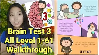 Brain Test 3 Game All Level 1-61 Walkthrough