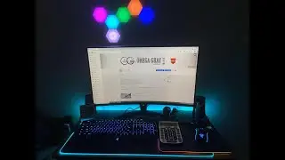 Gaming  desk setup Before / After #Shorts