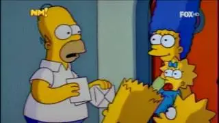 SEÑOR BURNS AGRADECE A BART LOS SIMPSON
