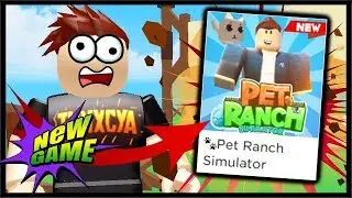 *NEW* ROBLOX PET RANCH SIMULATOR & STARTER CODE! Roblox Pet Ranch Simulator