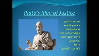 Plato's concept of Justice