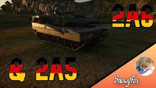 Leopard 2A6 & 2A5 | The Big Kitty Combo — War Thunder Gameplay