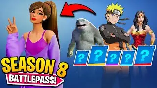 New LEAKED Fortnite SEASON 8 BATTLEPASS! (First Look!) - Fortnite Funny Fails! #1319