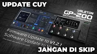 Keluhan Kita Didengar Oleh Valeton | Valeton GP-200 - Update Firmware v.1.2.1