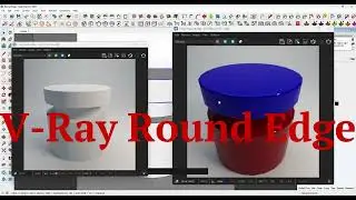 V-RAY FOR SKETCHUP | ROUND EDGES