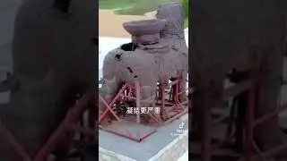 砖家：毁了站立千年的国宝级文物 -河北沧州铁狮子