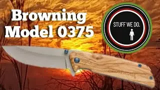 BROWNING 0375 knife: Review video