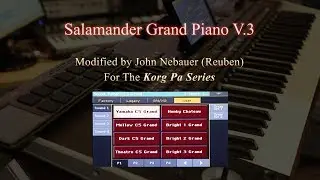 Free Salamander Piano Samples (Korg Pa Series)