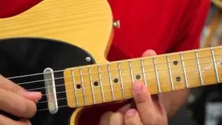 Soukous Guitar - Three Lines I-IV-V-IV in D
