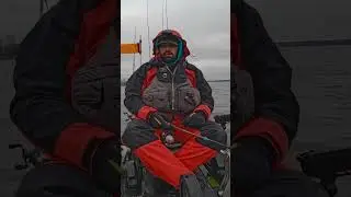 Stay warm while winter kayak fishing #fishing