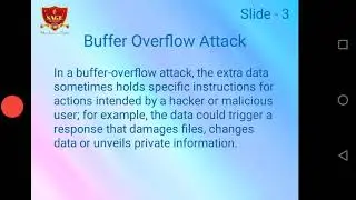 Lec CCIW - Buffer OVerflow Attack