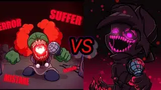 FNF Evil Boyfriend VS Tricky Power Levels