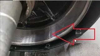 THIS IS WHY THE URAL HAS BAD BRAKES? Turning the brake drum.