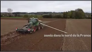 semis dans le Nord de la France