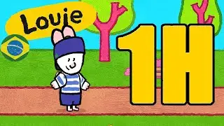 Louie, desenhe me 🎨 ✐ Compilação de uma hora ✐ | Desenhos animados para crianças