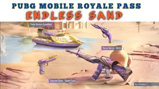 ENDLESS SAND A6 ROYALE PASS | PUBG MOBILE RP REWARDS