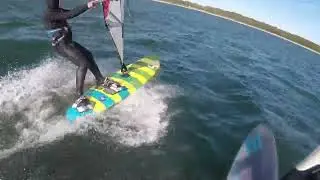 Windsurfing Baltic Sea  Max and Friends