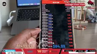 Voltage Ghost Viper doing the most on a micro account | Making over R8500 no from R300 deposit
