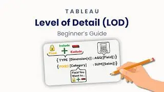 Tableau Level of Detail (LOD) Calculations: FIXED, INCLUDE, and EXCLUDE Made Easy