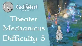 Genshin Impact - How to Complete Theater Mechanicus Difficulty 5 (Genshin Tower Defense)