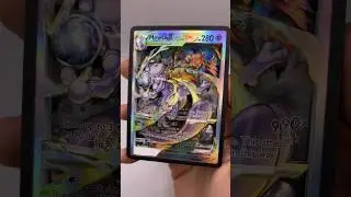 I made a Mewtwo Diorama with Pokemon cards