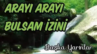 Arayı Arayı Bulsam İzini