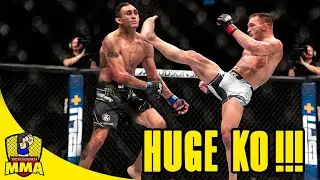 MICHAEL CHANDLER KNOCKS OUT TONY FERGUSON!! (RD 2)