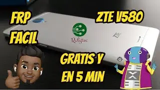 Quitar cuenta google zte v580 facil y rapido con pc