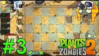 Plants vs zombies 2, Antiguo Egipto día 3