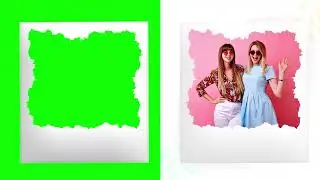Photo Collage Green Screen 2023 | Green Screen Video Ideas | photo animation
