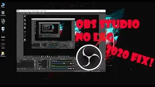 How To Fix Lag & Stuttering in OBS Studio with this simple solution- 2020!